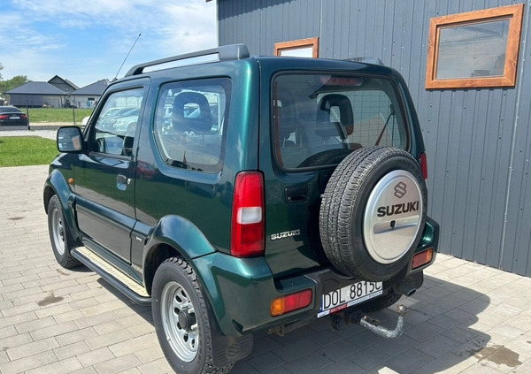 Suzuki Jimny cena 27400 przebieg: 134000, rok produkcji 2003 z Rakoniewice małe 154